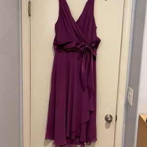Purple Evan Picone size 20w evening/wedding dress.